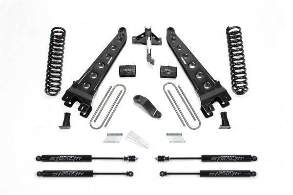 Fabtech - Fabtech Radius Arm Lift System 6 in Lift Incl. Coils and Stealth Monotube Shocks - K2282M