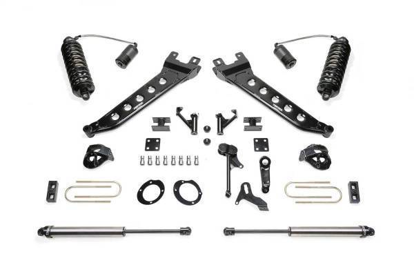 Fabtech - Fabtech Radius Arm Lift System 5 in. Lift w/Dirt Logic 4.0 Resi Coilovers Dirt Logic Shocks - K3077DL