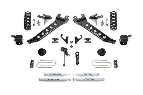 Fabtech - Fabtech Radius Arm Lift System 7 in. Lift Incl. Performance Shocks - K3147