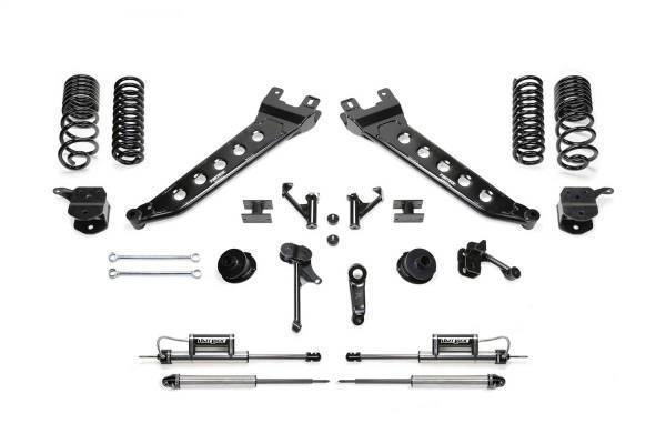 Fabtech - Fabtech Radius Arm Lift System 7 in. Lift Incl. Coil Springs Front Dirt Logic 2.25 Resi Shocks Rear Dirt Logic Shocks - K3156DL