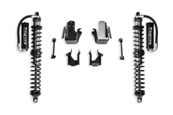 Fabtech - Fabtech Crawler Coilover Lift System 3 in. Lift w/Front Dirt Logic 2.5 Resi Coilovers - K4211DL
