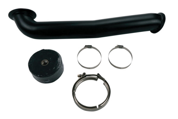 Wehrli Custom Fabrication - Wehrli Custom Fabrication LML Duramax S400 3" Down Pipe  - WCF100244