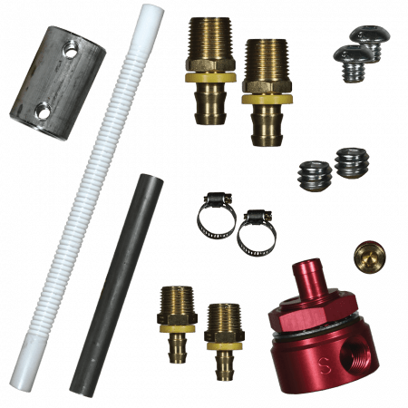 FASS Fuel Systems - FASS STK1003 Diesel Fuel 5/8 In Fuel Module Suction Tube Kit Includes Bulkhead Fitting - STK1003