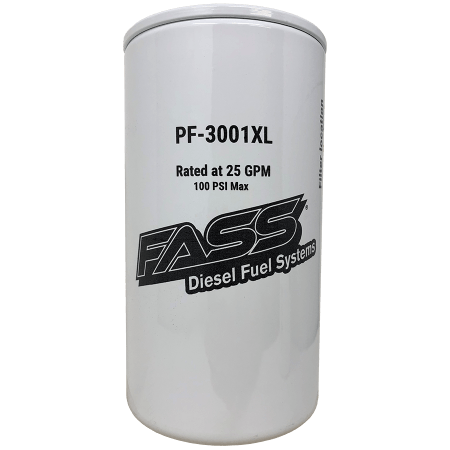 FASS Fuel Systems - FASS PF3001XL Extended Length Particulate Filter - PF3001XL