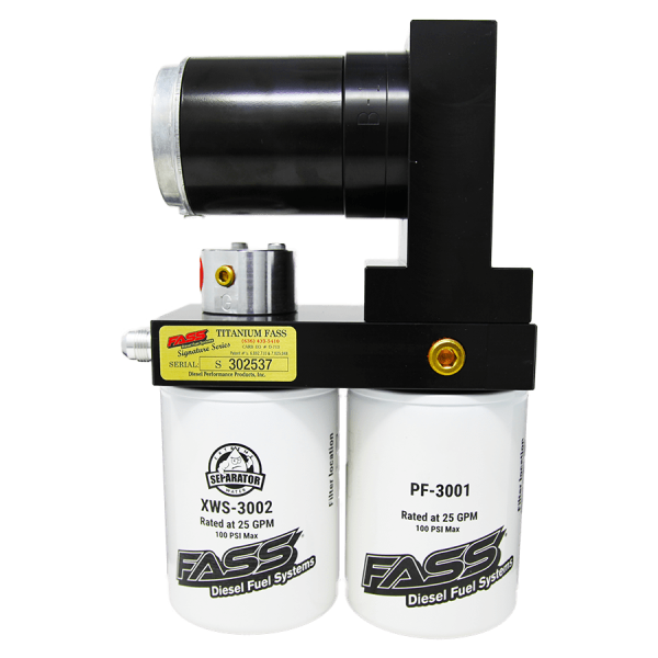 FASS Fuel Systems - FASS Fass Titanium Signature Series Diesel Fuel System 140GPH (70-75 PSI) GM Duramax 6.6L 2020-2022 Stock-900hp - TSC15180F140G