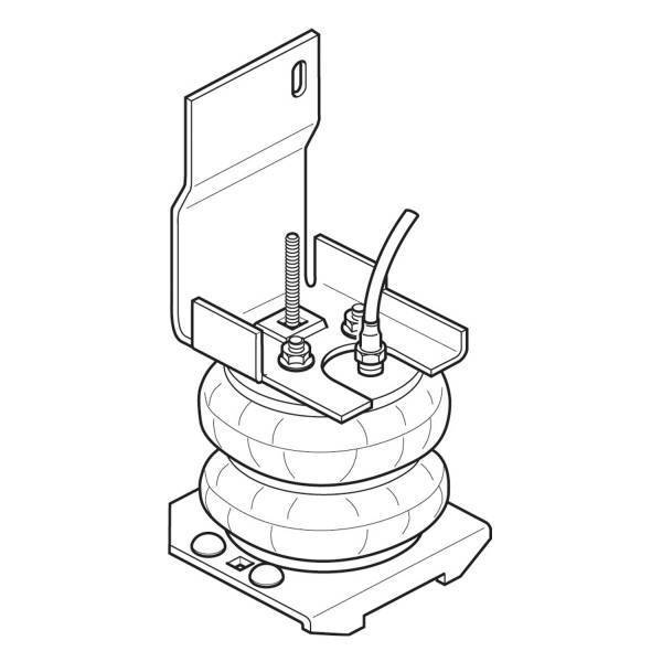 Firestone Ride-Rite - Firestone Ride-Rite E350 Cutaway Suspension Leveling Kit - 2061