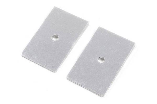 Zone Offroad - Zone Offroad 2.5in x 4 Degree Shims (Pair) - ZONU3001