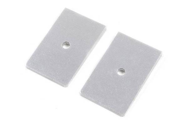Zone Offroad - Zone Offroad 3in x 4 Degree Shims (Pair) - ZONU3003