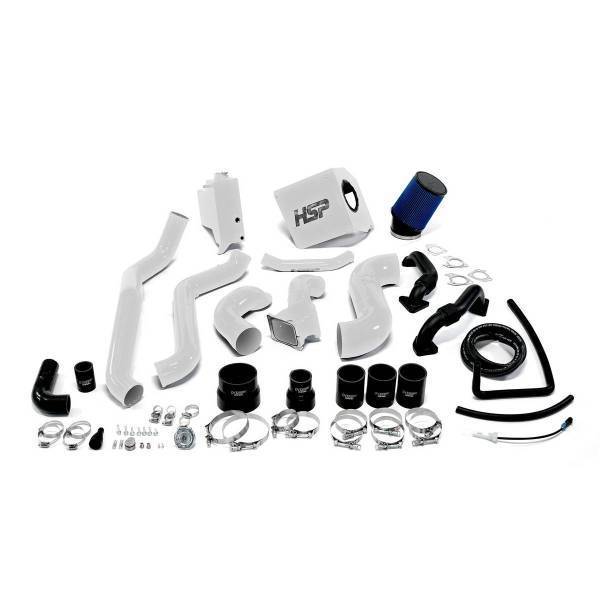 HSP Diesel - HSP Diesel 2011-2012 Chevrolet / GMC Deluxe Max Air Flow Bundle Polar White - 584-1-HSP-W