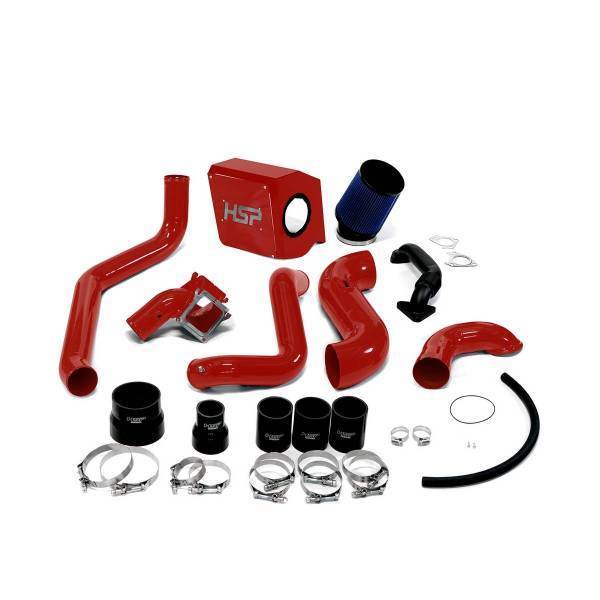 HSP Diesel - HSP Diesel 2007.5-2010 Chevrolet / GMC Max Air Flow Bundle Flag Red - 483-HSP-BR