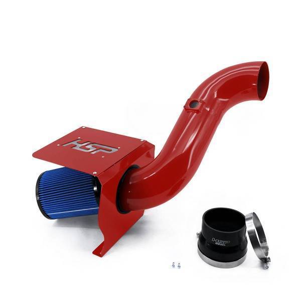 HSP Diesel - HSP Diesel 2006-2007 Chevrolet / GMC Cold Air Intake Flag Red - 302-HSP-BR