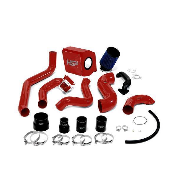 HSP Diesel - HSP Diesel 2004.5-2005 Chevrolet / GMC Max Air Flow Bundle Flag Red - 283-HSP-BR