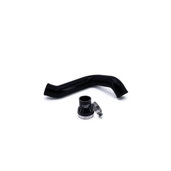 HSP Diesel - HSP Diesel 2004.5-2005 Chevrolet / GMC HSP Cold Side Tube to Factory Bridge Silk Satin Black - 205-HSP-SB