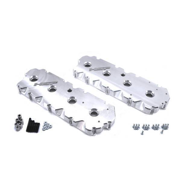 HSP Diesel - HSP Diesel 2001-2004 Chevrolet / GMC Billet Valve Covers Raw - 146-HSP-RAW