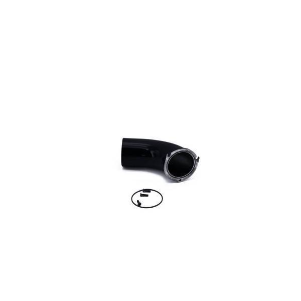 HSP Diesel - HSP Diesel 2001-2004 Chevrolet / GMC Stock Turbo Inlet Horn Silk Satin Black - 103-HSP-SB