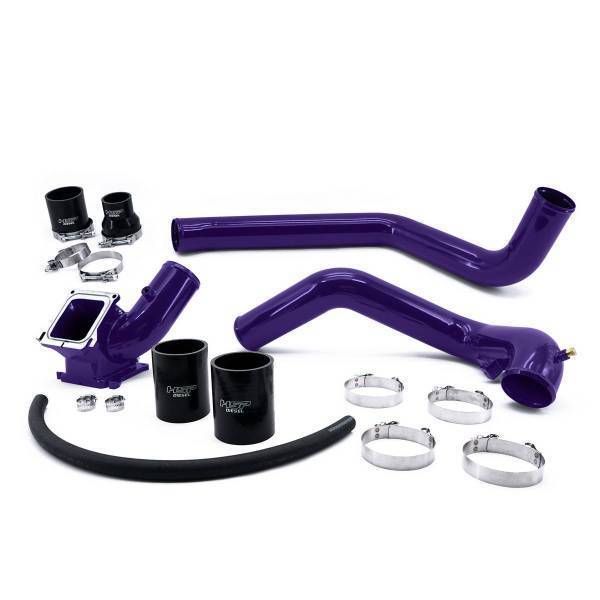 HSP Diesel - HSP Diesel 2006-2010 Chevrolet / GMC Intercooler Charge Pipe Bundle Illusion Purple - 082-HSP-CP