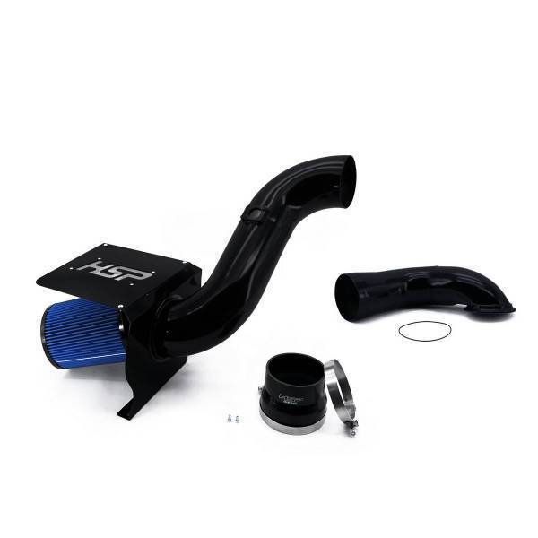 HSP Diesel - HSP Diesel 2004.5-2007 Chevrolet / GMC Cold Air Intake Bundle Silk Satin Black - 081-HSP-SB