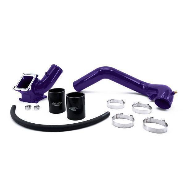 HSP Diesel - HSP Diesel 2006-2010 Chevrolet / GMC Max Flow Bridge and Cold Side Tube Behind Alt Illusion Purple - 004-HSP-CP