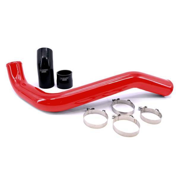 HSP Diesel - HSP Diesel 2017-2019 Chevrolet / GMC L5P Hot Side Tube Flag Red - 600-1-HSP-BR