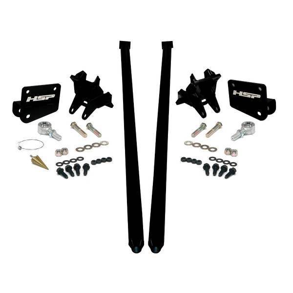 HSP Diesel - HSP Diesel HSP Traction Bars For 2017.5-2022 Ford Powerstroke 6.7 Liter F350 SRW Extended Cab Short Bed-Silk Stain Black - P-435-4-2-HSP-SB