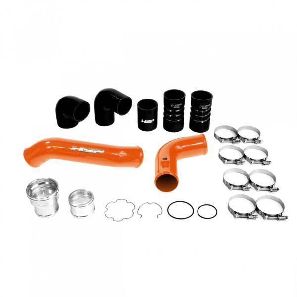 HSP Diesel - HSP Diesel HSP Intercooler Bundle Kit For 2011-2022 Ford Powerstroke F250/350 6.7 Liter-M&M Orange - P-492-HSP-O