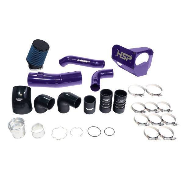 HSP Diesel - HSP Diesel HSP Intake And Intercooler Bundle Kit For 2020-2022 Ford Powerstroke F250/350 6.7 Liter-Illusion Purple - P-493-3-HSP-CP