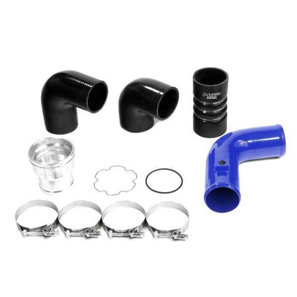 HSP Diesel - HSP Diesel HSP Replacement Cold Side Tube For 2011-2022 Ford Powerstroke F250/350 6.7 Liter Illusion Blueberry - P-405-HSP-CB