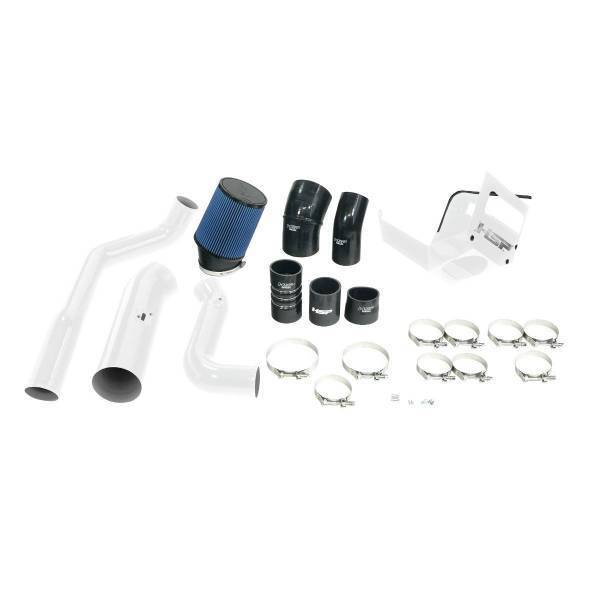 HSP Diesel - HSP Diesel HSP Max Air Flow Bundle Kit For 2017-2019 Silverado/Sierra 2500/3500-Polar White - D-693-1-HSP-W