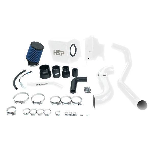 HSP Diesel - HSP Diesel HSP Deluxe No Bridge/Cold Side Bundle Kit For 2015-2016 Silverado/Sierra 2500/3500-Polar White - D-594-3-HSP-W