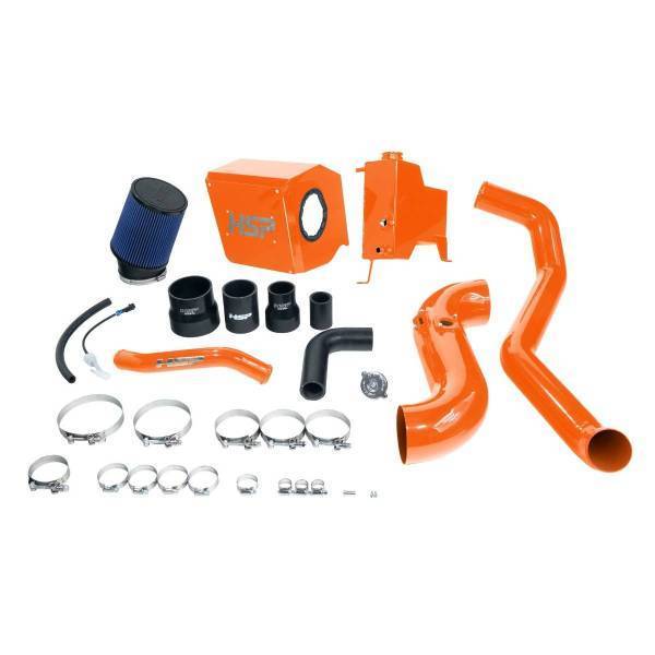 HSP Diesel - HSP Diesel HSP Deluxe No Bridge/Cold Side Bundle Kit For 2015-2016 Silverado/Sierra 2500/3500-M&M Orange - D-594-3-HSP-O