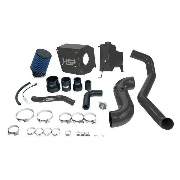 HSP Diesel - HSP Diesel HSP Deluxe No Bridge/Cold Side Bundle Kit For 2015-2016 Silverado/Sierra 2500/3500 Kingsport Grey - D-594-3-DG