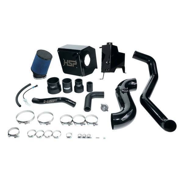 HSP Diesel - HSP Diesel HSP Deluxe No Bridge/Cold Side Bundle Kit For 2015-2016 Silverado/Sierra 2500/3500-Ink Black - D-594-3-HSP-GB