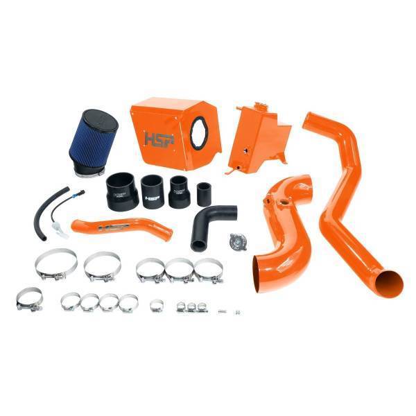 HSP Diesel - HSP Diesel HSP Deluxe No Bridge/Cold Side Bundle Kit For 2013-2014 Silverado/Sierra 2500/3500-M&M Orange - D-594-2-HSP-O