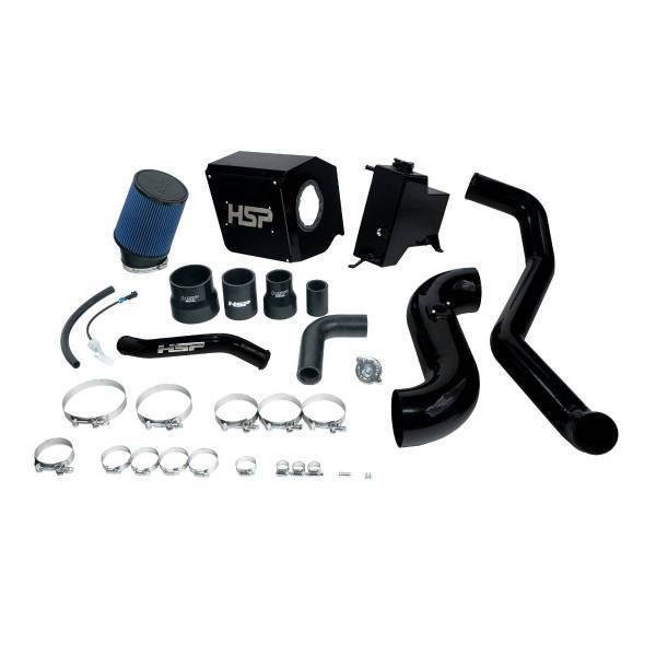 HSP Diesel - HSP Diesel HSP Deluxe No Bridge/Cold Side Bundle Kit For 2011-2012 Silverado/Sierra 2500/3500-Silk Stain Black - D-594-1-HSP-SB