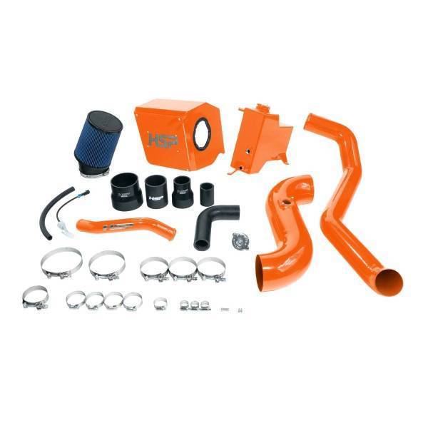 HSP Diesel - HSP Diesel HSP Deluxe No Bridge/Cold Side Bundle Kit For 2011-2012 Silverado/Sierra 2500/3500-M&M Orange - D-594-1-HSP-O