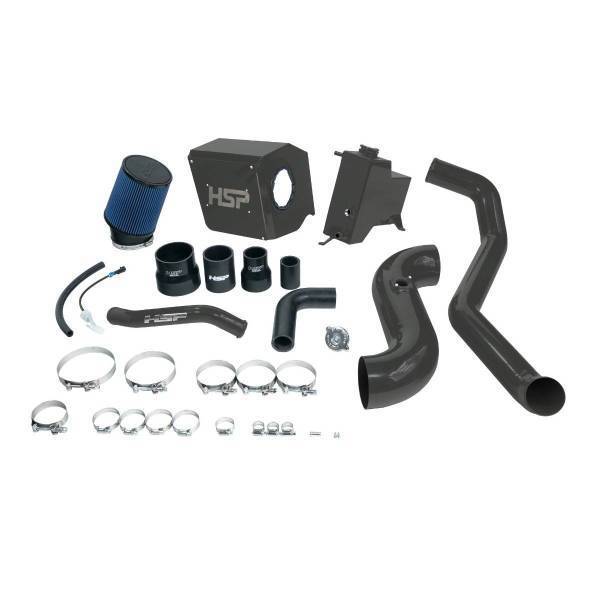 HSP Diesel - HSP Diesel HSP Deluxe No Bridge/Cold Side Bundle Kit For 2011-2012 Silverado/Sierra 2500/3500 Kingsport Grey - D-594-1-DG