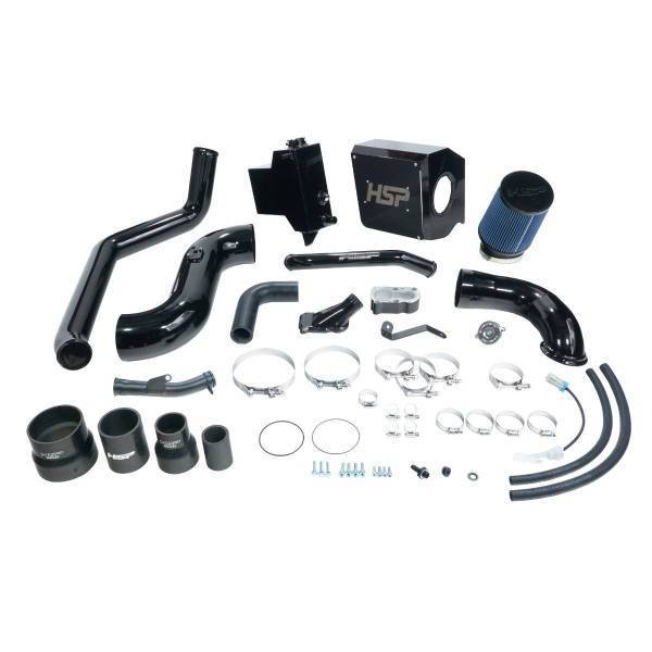 HSP Diesel - HSP Diesel HSP Deluxe No Bridge/Cold Side Bundle Kit For 2007.5-2010 Silverado/Sierra 2500/3500-Ink Black - D-494-HSP-GB