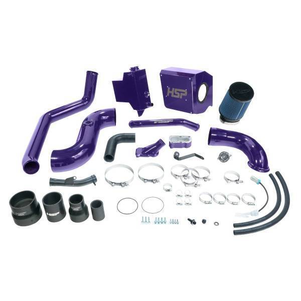 HSP Diesel - HSP Diesel HSP Deluxe No Bridge/Cold Side Bundle Kit For 2006-2007 Silverado/Sierra 2500/3500-Illusion Purple - D-394-HSP-CP