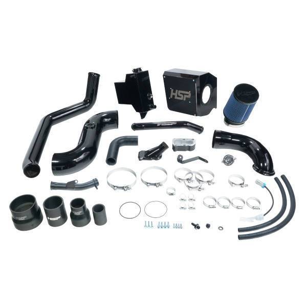 HSP Diesel - HSP Diesel HSP Deluxe No Bridge/Cold Side Bundle Kit For 2006-2007 Silverado/Sierra 2500/3500-Ink Black - D-394-HSP-GB