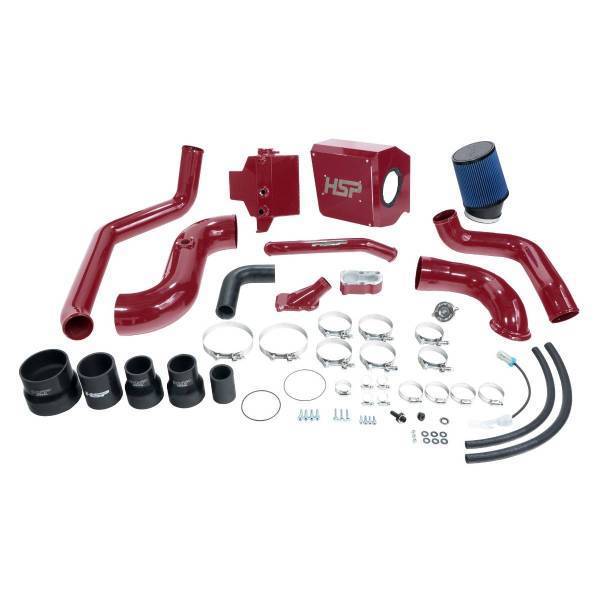 HSP Diesel - HSP Diesel HSP Deluxe No Bridge/ With Cold Side Bundle Kit For 2004.5-2005 Silverado/Sierra 2500/3500-Illusion Cherry - D-294-HSP-CR