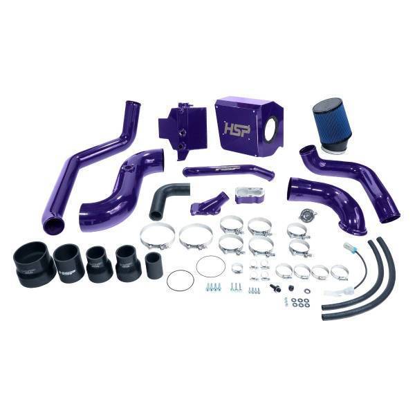 HSP Diesel - HSP Diesel HSP Deluxe No Bridge/ With Cold Side Bundle Kit For 2004.5-2005 Silverado/Sierra 2500/3500-Illusion Purple - D-294-HSP-CP