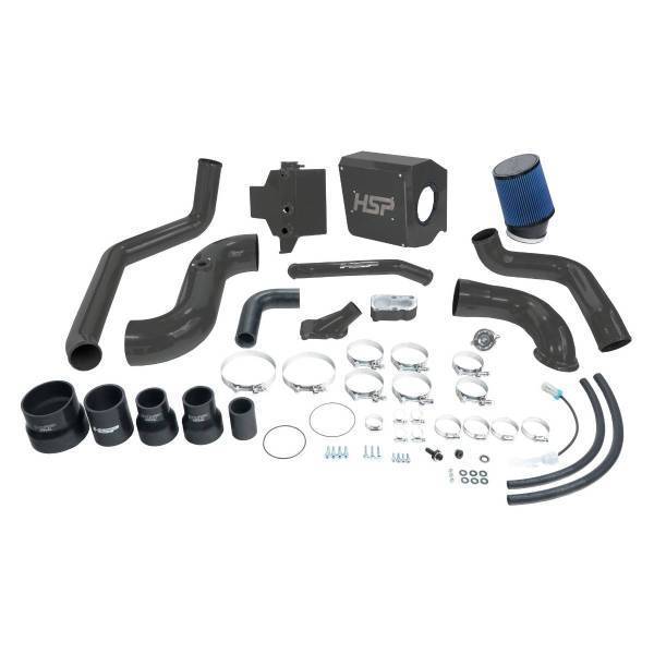 HSP Diesel - HSP Diesel HSP Deluxe No Bridge/Cold Side Bundle Kit For 2004.5-2005 Silverado/Sierra 2500/3500 Kingsport Grey - D-294-DG