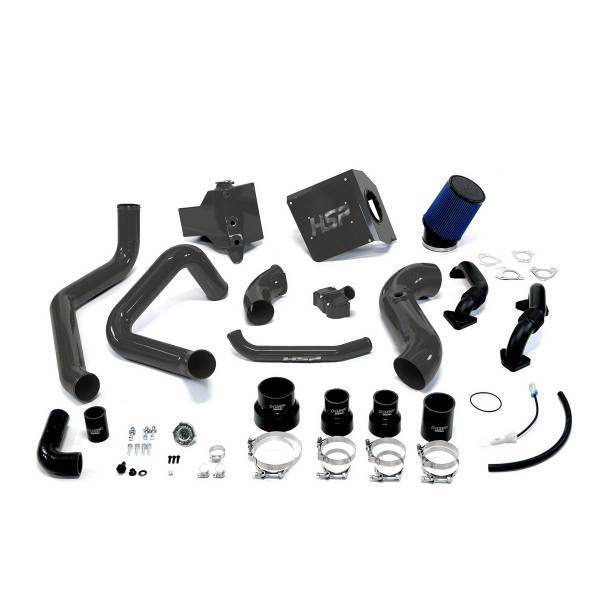 HSP Diesel - HSP Diesel 2003-2004 Silverado/Sierra 2500/3500 Deluxe Max Air Flow Bundle Kingsport Grey - 184-DG