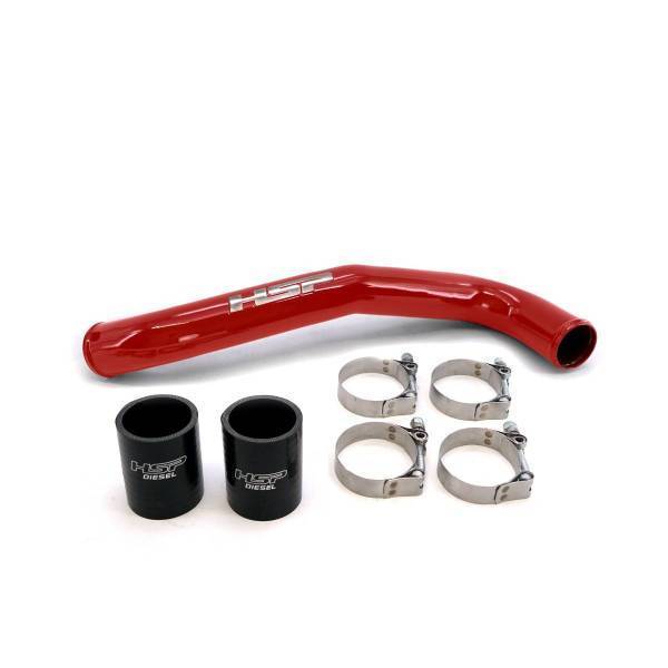 HSP Diesel - HSP Diesel L5P 2017-2019 Upper Coolant Tube - Flag Red - 637-1-HSP-BR