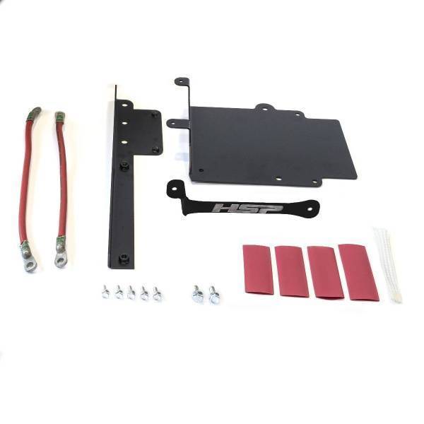 HSP Diesel - HSP Diesel HSP Battery Relocation Kit For 2017-2019 Ford Powerstroke F250/350 6.7L-Sb - HSP-P-425-2-HSP-SB