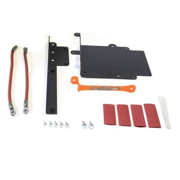 HSP Diesel - HSP Diesel HSP Battery Relocation Kit For 2017-2019 Ford Powerstroke F250/350 6.7L-O - HSP-P-425-2-HSP-O