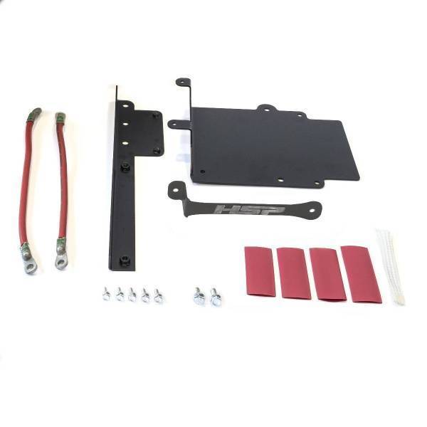 HSP Diesel - HSP Diesel HSP Battery Relocation Kit For 2017-2019 Ford Powerstroke F250/350 6.7L-Dg - HSP-P-425-2-HSP-DG