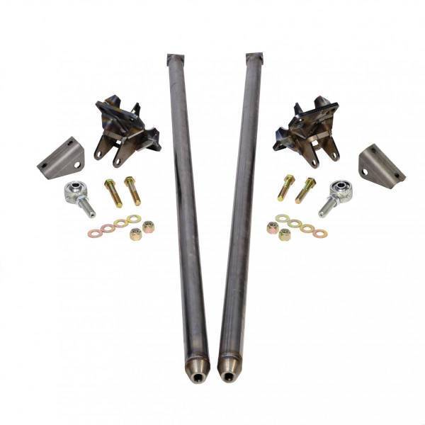 HSP Diesel - HSP Diesel 80 Inch Universal Traction Bars For Inline Leafspring 4 Inch Axle-Raw - HSP-U-035-3-4-HSP-RAW