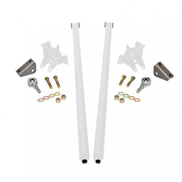 HSP Diesel - HSP Diesel 75 Inch Universal Traction Bars For Inline Leafspring 4 Inch Axle-Polar White - HSP-U-035-3-3-HSP-W