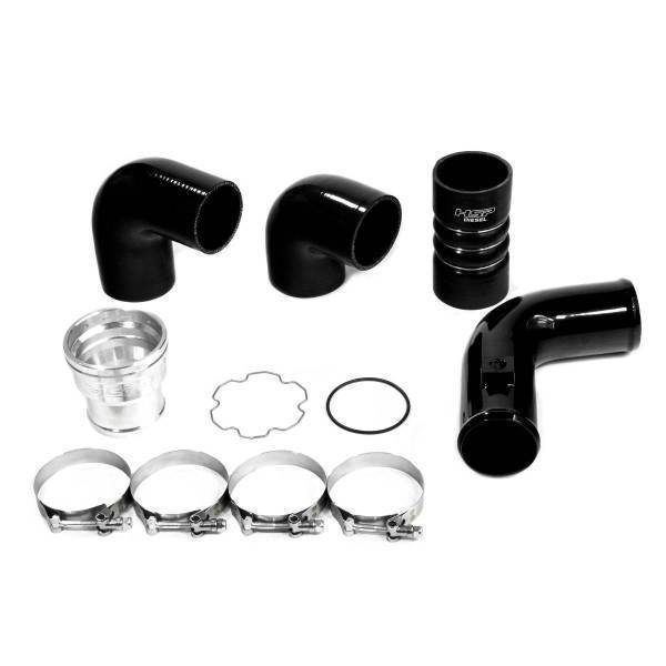 HSP Diesel - HSP Diesel Replacement Cold Side Tube For 2011-2022 Ford Powerstroke F250/350 6.7L-Ink Black - HSP-P-405-HSP-GB